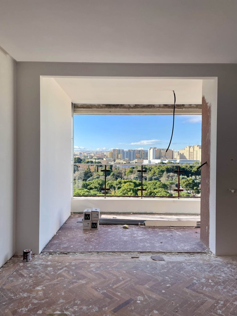 reforma de una terraza