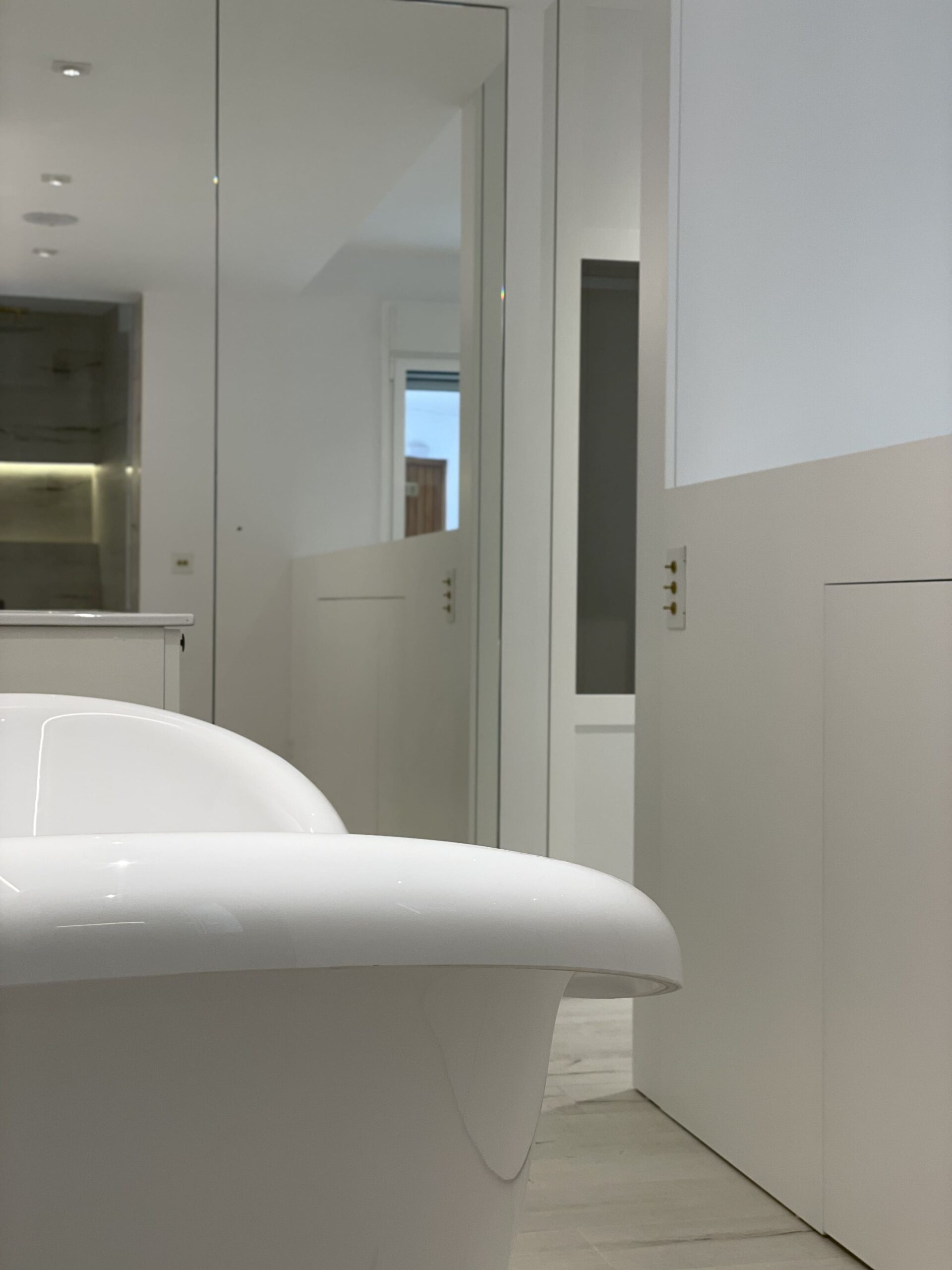 Baño con bañera exenta, proyecto PS 47